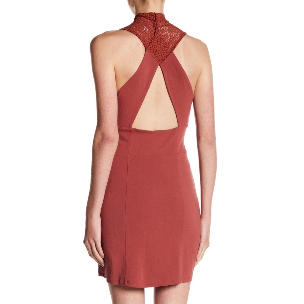 Free People High Society Bodycon Lace Corset Dress - Picture 2 of 2